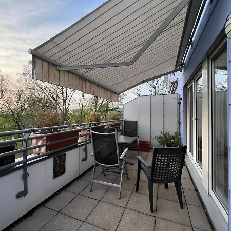 Maisonette Penthouse Fuer 8 Personen By Rabe - Free Netflix & Kostenloser Parkplatz & Grosse Terrasse Appartement *